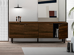 Rangements en placage bois - Denomics