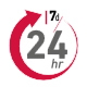Utilisation 24/24