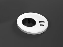 Lot de 4 obturateurs VersaSpot avec prise de courant et USB