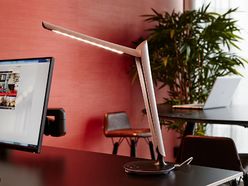 Lampe de bureau LED Victoire H66 cm sur socle ou pince