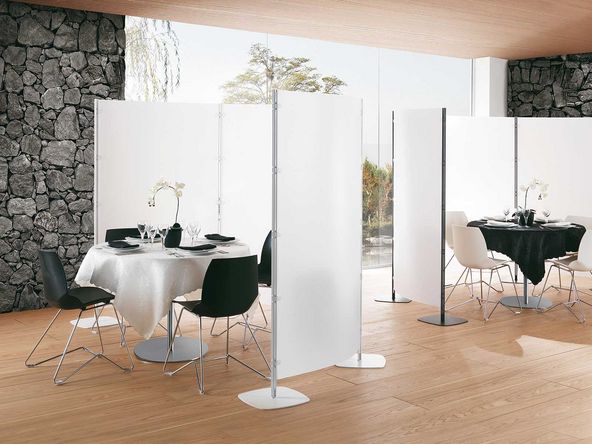 Cloison modulaire et souple Arianna 