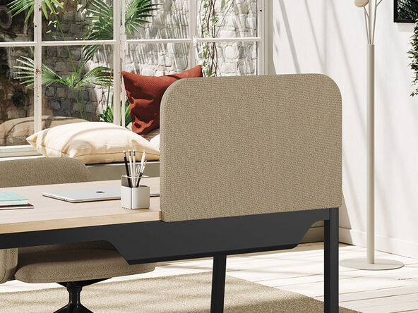 Panneau séparatif frontal pour bureau NV Studio