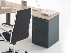 Retour sur caisson métal pour bureau Prem's