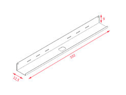 Goulotte pour bureau bench Legodesk