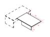 Extension centrale pour bureau Lithos