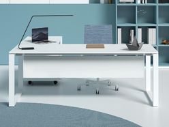 Voile de fond en mélaminé pour bureaux Brook/Prepsto