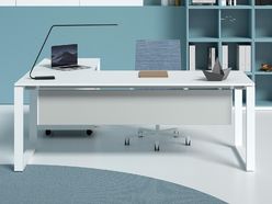 Voile de fond en mélaminé pour bureaux Brook/Prepsto
