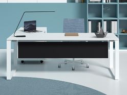 Voile de fond en mélaminé pour bureaux Brook/Prepsto