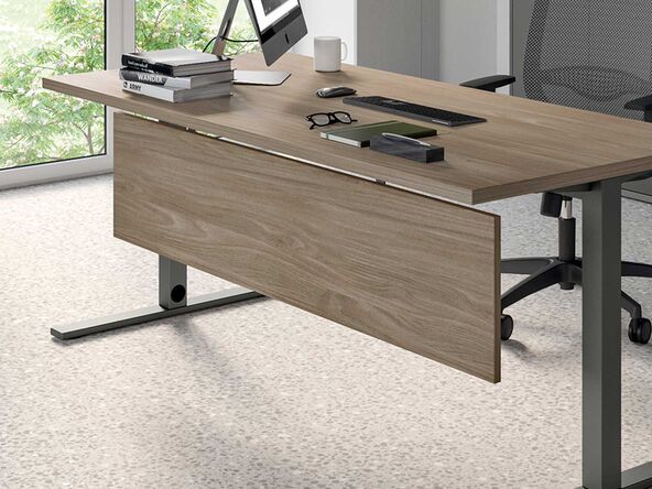 Voile de fond pour bureau individuel Etner