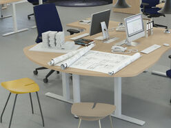 Extension en demi-lune pour bureaux Alérion