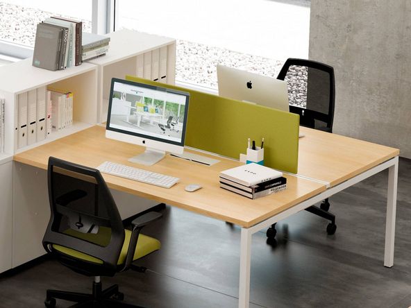 Panneau en tissu pour rail pour bureaux Etner