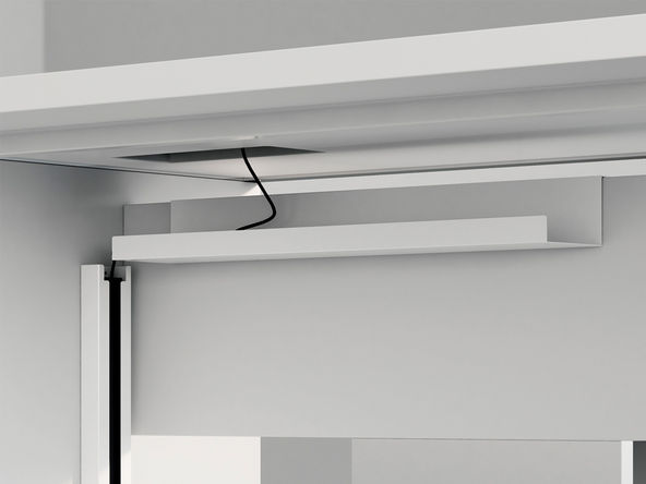 Goulotte horizontale pour bureau de direction Asset