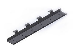 Goulotte horizontale pour bureaux fixes Harmony