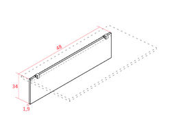 Voile de fond pour bureau Hypérion