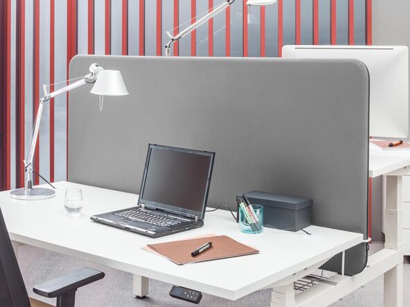 Panneau frontal acoustique pour bureau bench Drive