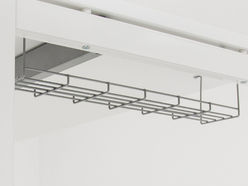 Grille passe-câbles pour banque d'accueil Linéa/Valde MDD