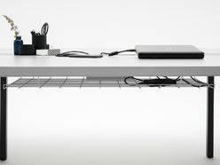 Grille passe-câbles pour bureau bench MDD