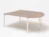 Extension demi-lune pour bureau bench MDD
