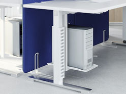 IVOL - IVOL Bureau électrique réglable 140x80 cm - Moteur simple - Blanc -  Bureaux - Rue du Commerce