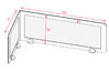 Lot de 2 panneaux de protection d'angle Nardi en carton