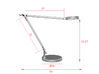 Lampe de bureau LED Teena