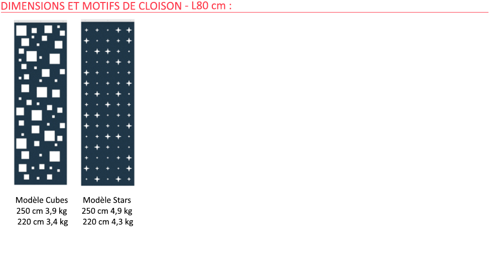 Cloisons acoustiques BuzziFalls