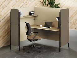 Espace de travail individuel acoustique En Aparté