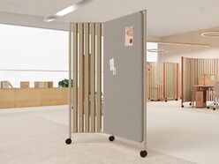 Cloison acoustique sur roulettes Extenso 