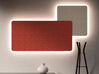 Dalles murales acoustiques en tissu avec LEDs Telaio