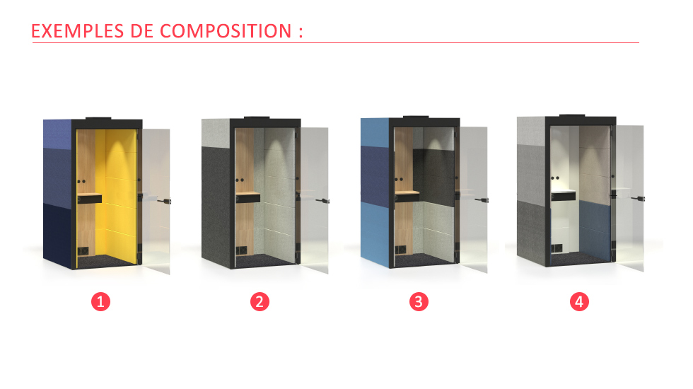 Cabine acoustique Silent Room S