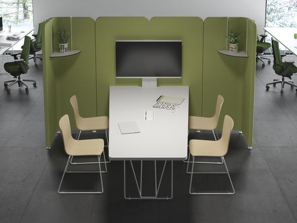 Espace de réunion acoustique 4 places Let's Meet 