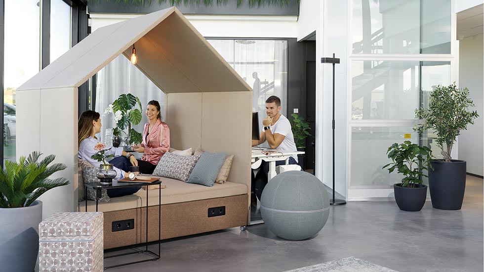 Cabine acoustique Hut