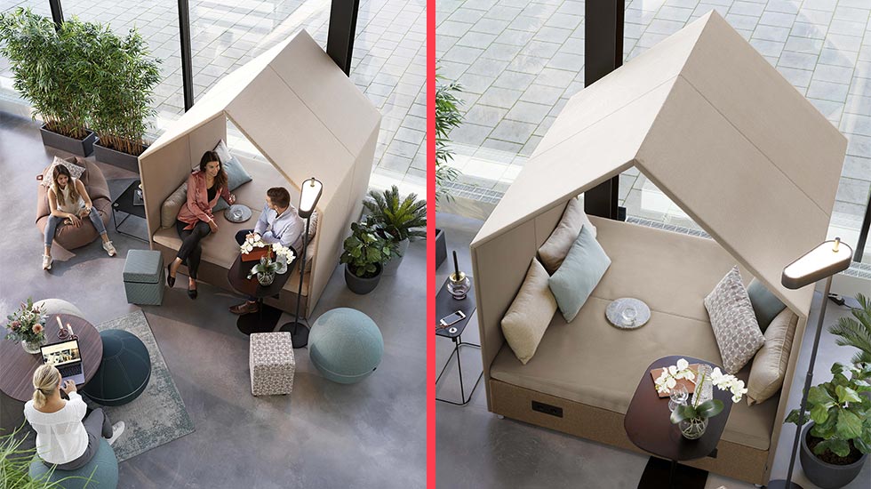 Cabine acoustique Hut