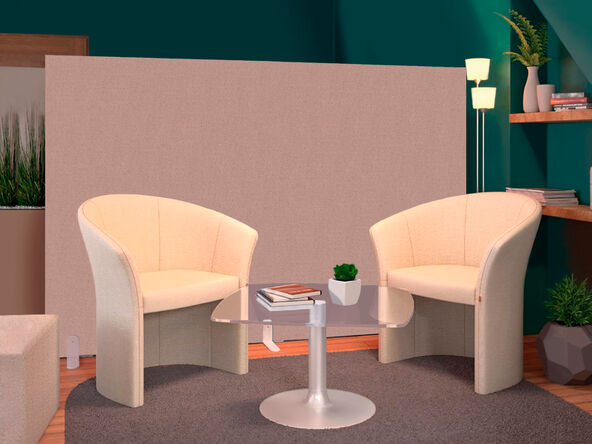 Cloison acoustique de séparation en tissu Harmony