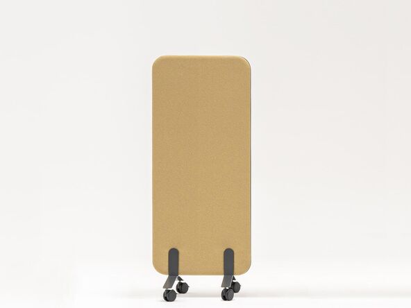 Cloison de séparation en tissu MDD sur roulettes