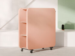 Rangement acoustique sur roulettes Elea