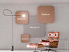 Lot de 4 cloisons murales acoustiques Mileto