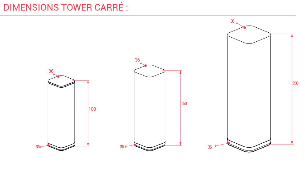 Totem acoustique Tower