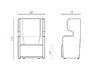 Fauteuil haut Together