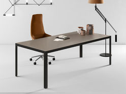 Bureau de direction Hype en verre anti-traces
