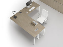Bureau de direction avec retour Yoga