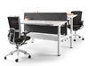 Bureau bench 2 personnes Mobility avec réglage en hauteur électrique