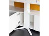 Bureau individuel Power sur armoire avec réglage en hauteur électrique