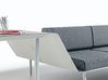 Bureau bench 2 personnes Longo avec banquette 4 places