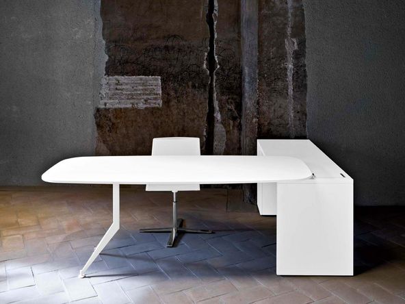 Bureau manager Must avec retour et caisson