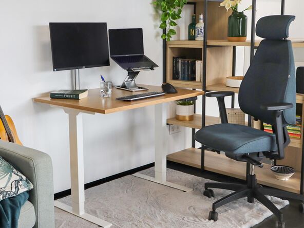 Bureau avec réglage en hauteur électrique Pulvar
