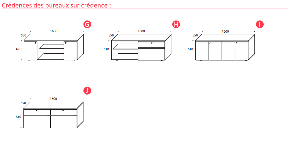 Bureau de direction Olympe Light