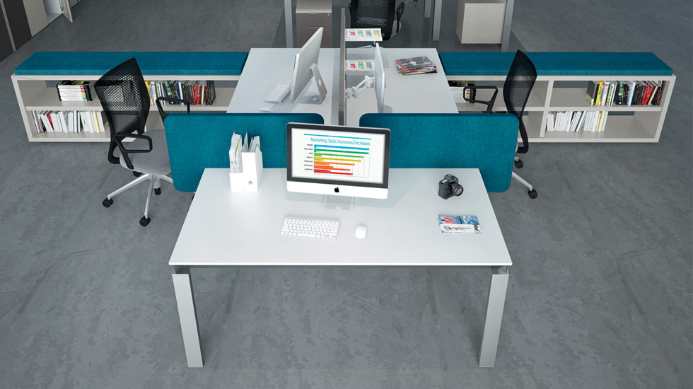 Bureaux bench 2/4/6 personnes Artémis