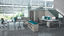 Bureaux bench 2/4/6 personnes Artémis