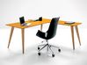 Bureau de direction Elvira Wood avec retour secrétaire